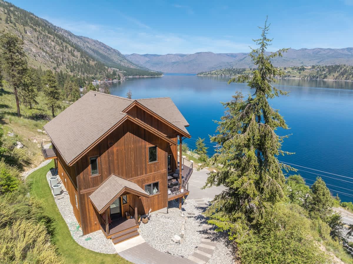 Exterior of the Home Drone Shot